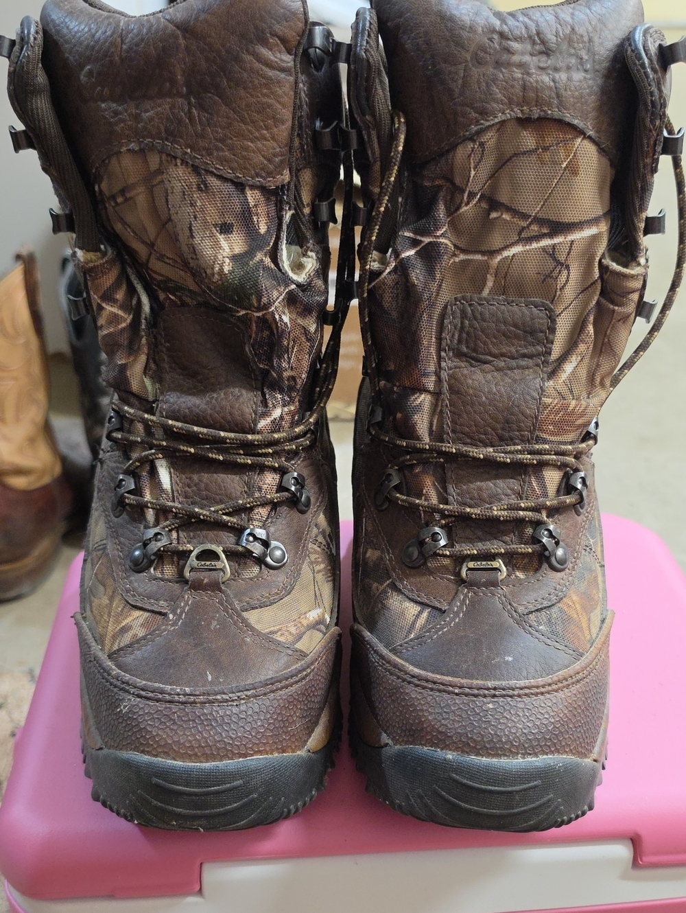 Cabela's Women's Brown Camouflage Insulated Hunting Boots